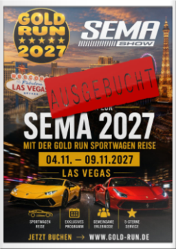 Gold-Run SportwagenTour - Las Vegas, USA