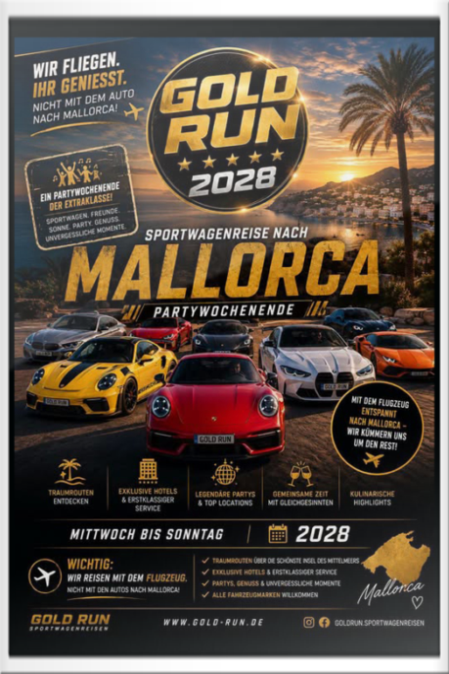 Gold-Run Sportwagenausfahrt - MONACO 2028