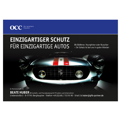 Emailanfrage an: OCC - Wir versichern Klassiker